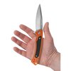 Case Cutlery Knife, Case Orange Anodized Aluminum Marilla with Black G-10 Grip 25886